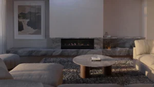 Escea LR1250 Inbuilt Electric Fireplace