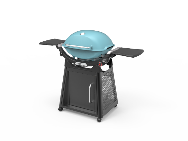 Weber Family Q+ Premium (Q3200N+) Sky Blue LPG - Image 2