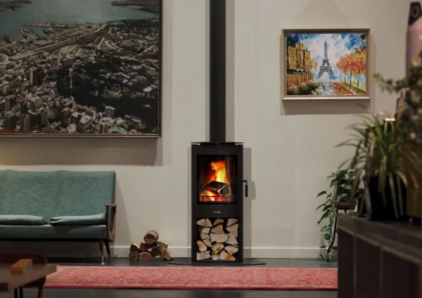 Masport Adena Freestanding Wood Heater with Wood Stacker - Image 3