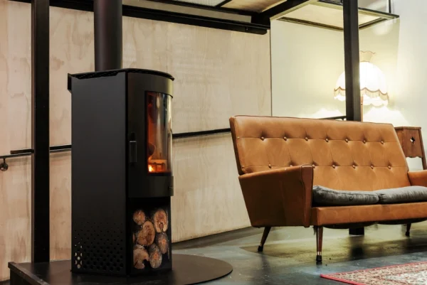 Masport Adena Freestanding Wood Heater with Wood Stacker - Image 2