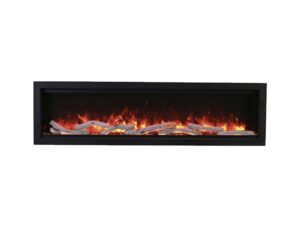 Castworks Amantii Symmetry Bespoke Electric Fireplace.