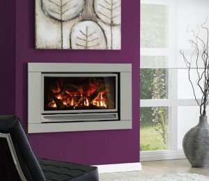 Archer 900/905 Flat Front Insert Built In Gas Log Fire