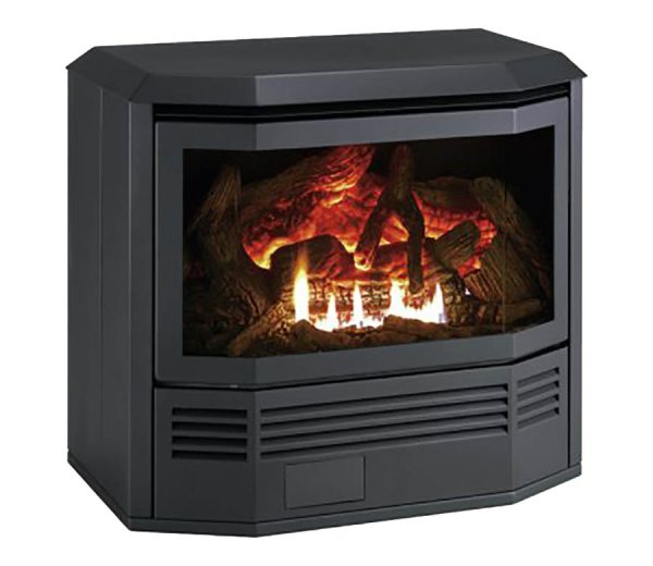 Archer Bay Window Freestanding Gas Log Fire - Image 2