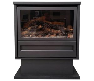 Archer Flat Front Freestanding Gas Log Fire