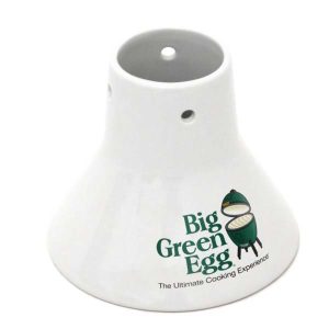 Big Green Egg Roaster Sittin' Chicken Ceramic