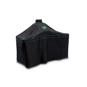 Big Green Egg Cover Hardwood Table