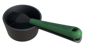 Big Green Egg Sauce Pot with Brush