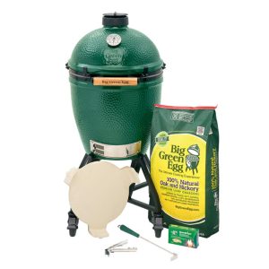 Big Green Egg Large BBQ with intEGGrated Nest+Handler Package