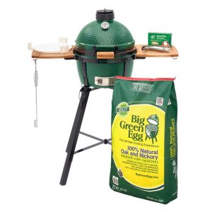 Big Green Egg MiniMax Portable BBQ Bundle with Nest