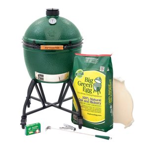 Big Green Egg XL BBQ with intEGGrated Nest+Handler Package