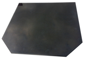 Maxiheat Black Granite Slab Hearth