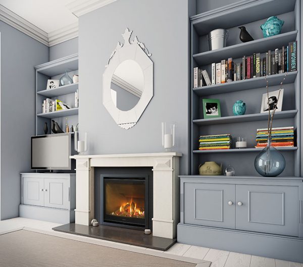 Escea DF 700 Built In Gas Log Fire