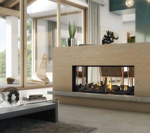 Escea DS1150 Built In Gas Log Fire
