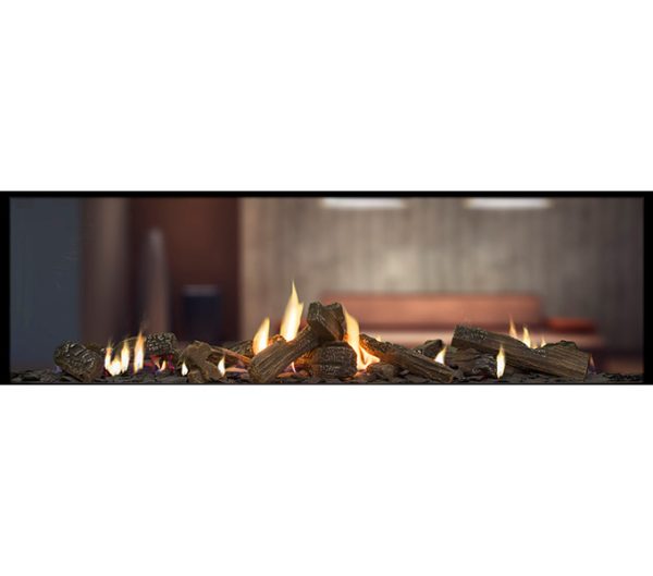 Escea DS1400 Built In Gas Log Fire - Image 4