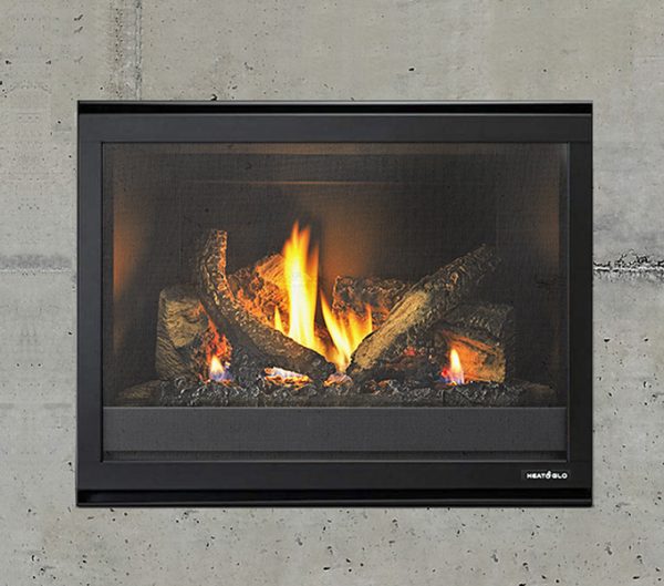 Heat & Glo 5X Built In Gas Log Fire - Image 2