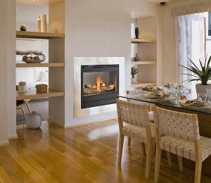 Heat & Glo ST-HVBi Built In Gas Log Fire