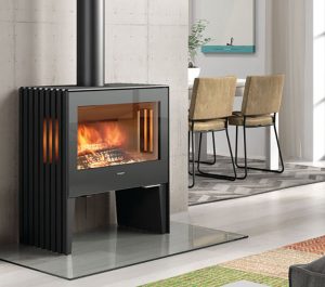 Hergom Glance L Freestanding Wood Heater