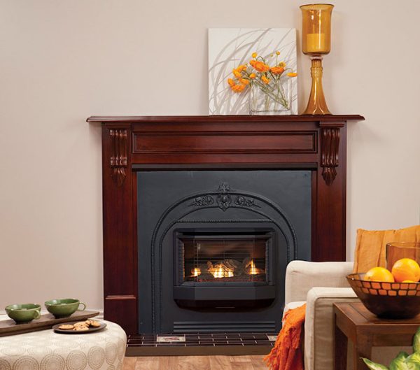 Coonara Hermitage Victorian Built In Gas Log Fire - Image 2