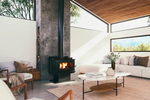 Nectre MEGA Pedestal Freestanding Woodheater