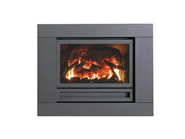 Archer IS700 Flat Front Insert with Bolted Surround Gas Log Fire