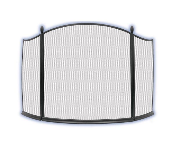 Melton Craft 3 Panel Fire Screen JC2001BK