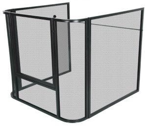 Melton Craft Mesh Nursery Guard Fire Screen JC2838LBK
