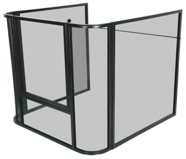 Melton Craft Mesh Nursery Guard Fire Screen JC2838LBK