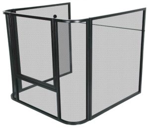 Melton Craft Mesh Nursery Guard Fire Screen JC2838SBK