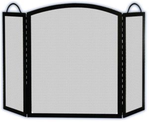 Melton Craft 3 Fold Fire Screen JC382BK