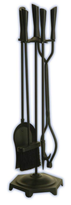 Melton Craft 5 Piece Fire Tool Set JC5123BK