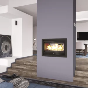 Lacunza Nickel 800 Inbuilt Woodheater