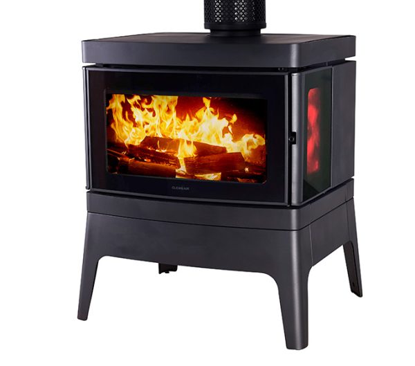 Clean Air Large Legs Freestanding Wood Heater - Image 2