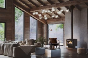 Nectre Mk2 Pedestal Freestanding Woodheater