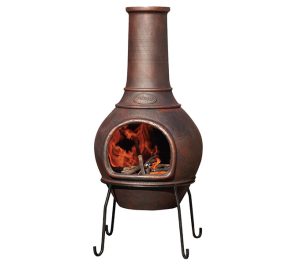 Melton Craft Fuego Chiminea Outdoor Freestanding Wood Heater