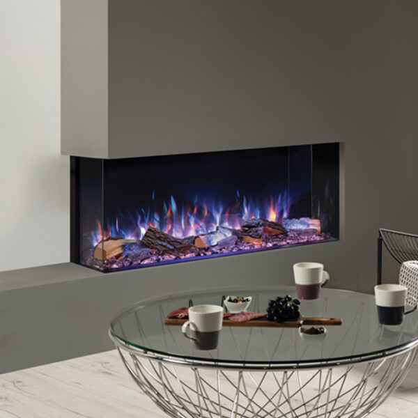 Regency Onyx 110RW Multi-Sided Modern Electric Fireplace