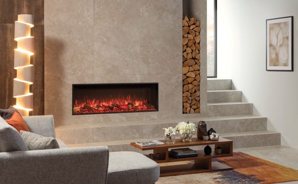 Regency Onyx 150RW Multi-Sided Modern Electric Fireplace - Image 3