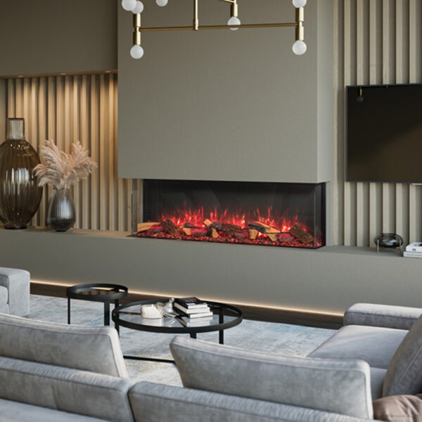 Regency Onyx 150RW Multi-Sided Modern Electric Fireplace