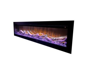 Ambe Linear72 Deep Electric Fireplace
