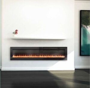 AMBE Linear 72 Shallow Electric Fireplace