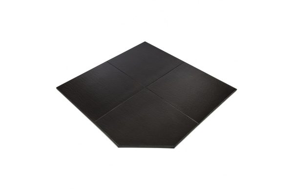 Maxiheat Matt Grey Tiled Hearth - Image 2