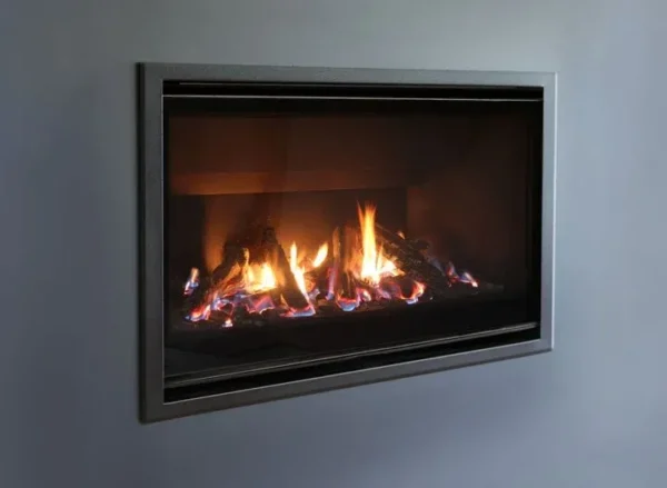 Escea DF960 Built In Gas Log Fire | Melbourne Woodheating Centre