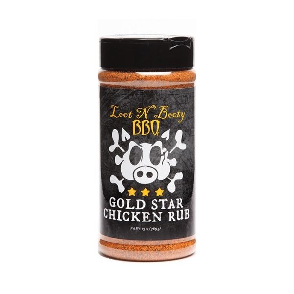 Loot N Booty Gold Star Chicken Rub